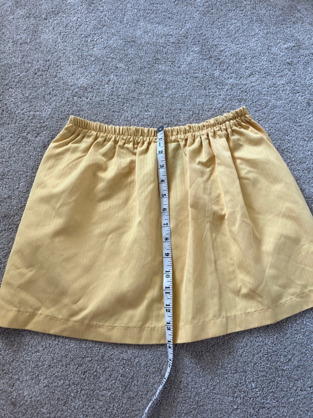 Nike Yellow Mini Skirt - Picture 5 of 8